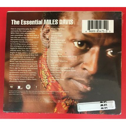 THE ESSENTIAL MILES DAVIS (CD, 2001 - USA - Columbia/Legacy) BRAND NEW, “SEALED”