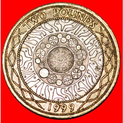 TECHNOLOGY (1998-2015): GREAT BRITAIN ★ 2 POUNDS 1999!★LOW START★NO RESERVE
