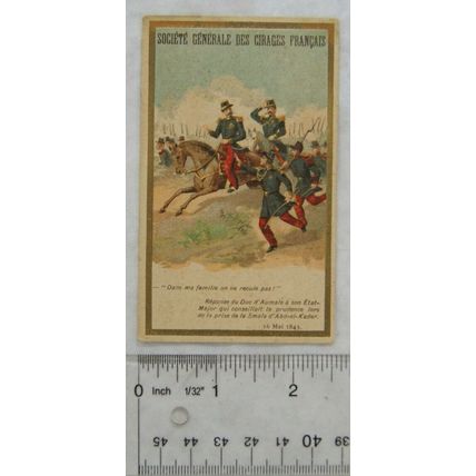 Vintage Chromo: Société Générale des Cirages Français 16 Mai 1843