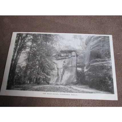 Early Postcard - High Rocks, Tunbridge Wells - Kent
