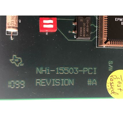 NATIONAL HYBRID NHi 15503, NHi 15503-PCI LEGACY TERMINAL,Fk