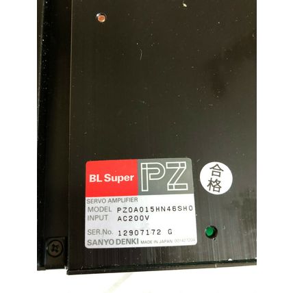 NEW SANYO DENKI PZ0A015HN46SH0 BL SUPER PZ SERVO AMPLIFIER,PZOAO15HN46SHO,FE