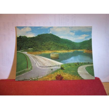 AYER ITAM DAM, PENANG, MALAYSIA unused postcard =