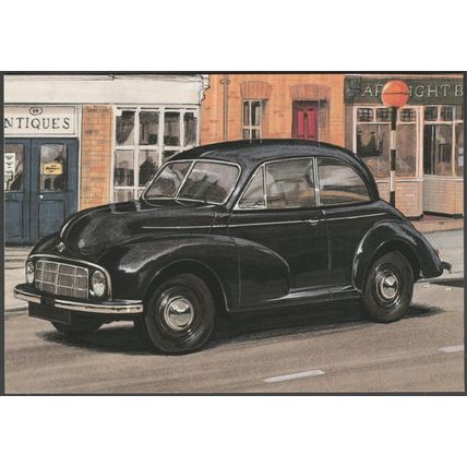 Morris Minor Series MM - Golden Era Postcard