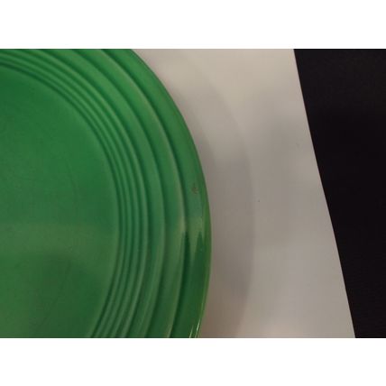 Good Rare Vintage Fiesta Fiestaware Green 9 1/2" Dinner Plate 1950's