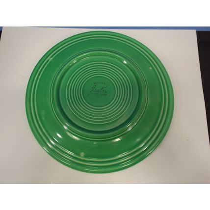 Good Rare Vintage Fiesta Fiestaware Green 9 1/2" Dinner Plate 1950's