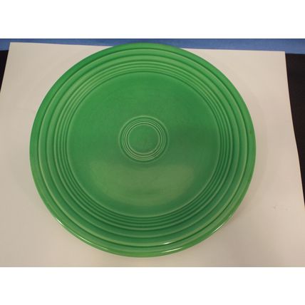 Good Rare Vintage Fiesta Fiestaware Green 9 1/2" Dinner Plate 1950's