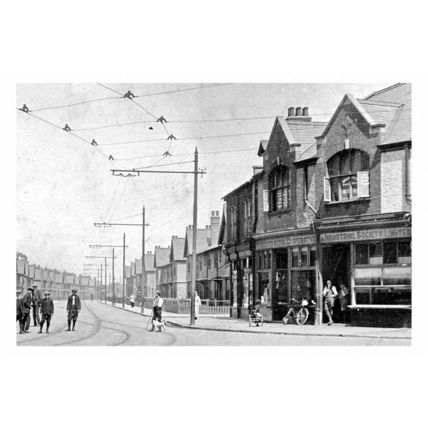 pt6485 - Bentley , Co-op Shop corner of Avenue , Yorkshire - print 6x4