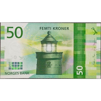 2017 Norway Banknote 50 Kroner