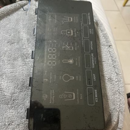 Genuine Refrigerator Kitchen Aid Display Control Board Part#W10418409