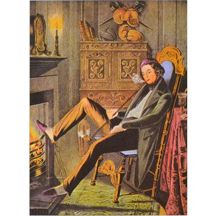 SINGLE 1952 Nathaniel Currier - James Merritt Ives PRINT