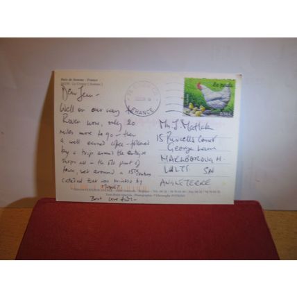 LE CROTOY, BAIE DE SOMME, FRANCE used postcard 2004 pm =