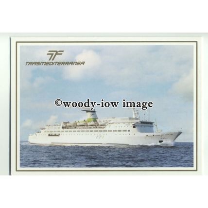 FE0708 - Trasmediterranea Ferry - J J Sister , built 1975 - postcard