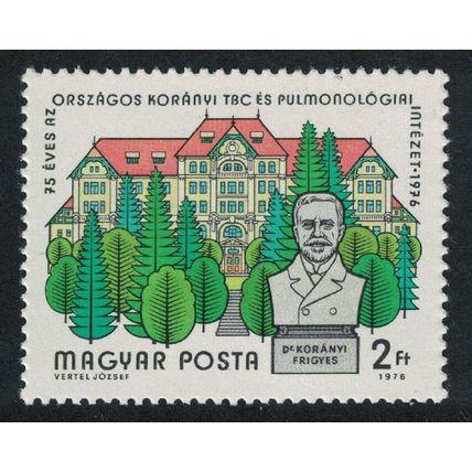 Hungary 75th Anniversary of Koranyi TB Dispensary 1976 MNH SG#3060