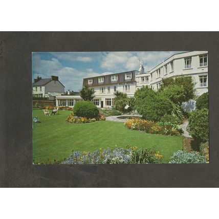 Postcard Devon Budleigh Salterton Rolle Hotel