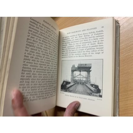 c1920s 1ST EDITION CECIL J ALLEN "RAILWAY BUILDING" TRAINS ILLUSTRATED BOOK (P4)