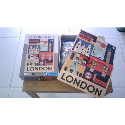 STYLE IN THE CITY: LONDON Jigsaw Puzzle (1000 Piece) Clementoni