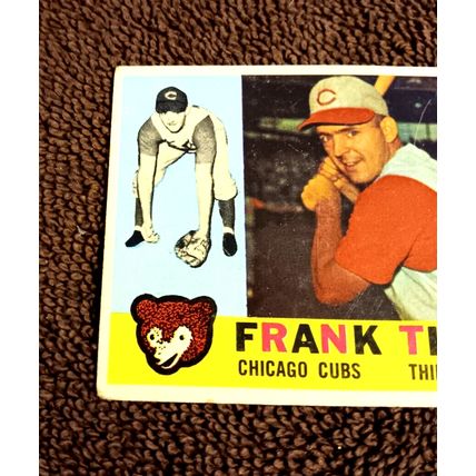 1960 Topps 95 Frank Thomas Chicago Cubs Third Base 5.0 FN Light Crease