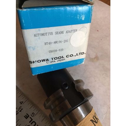 NEW SHOWA BT40-AM106-281 AUTOMOTIVE SHANK ADAPTER US008-020,AP