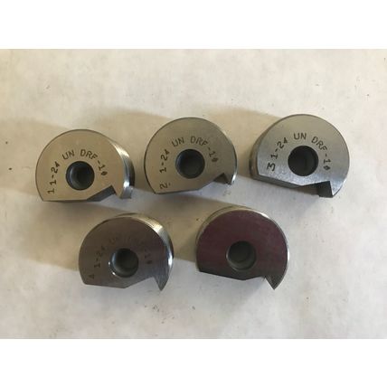NIB VERS-O-TOOL 1"-24 UN, CIRCULAR DIE CHASER DRF-10 1-24,1 SET 5PCS , EJ