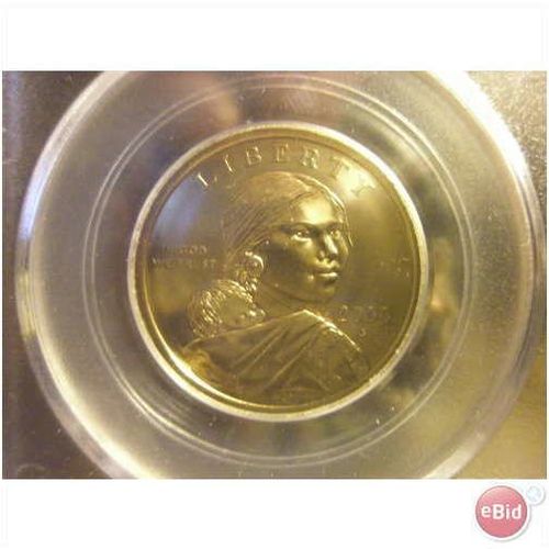 2000 S PCGS PR69DCAM SAC Dollar (FRESHIP)