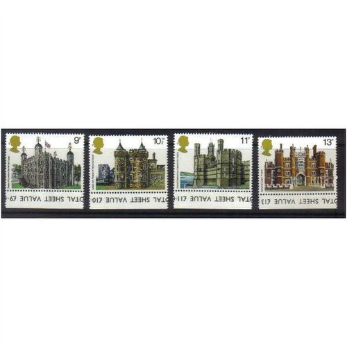 1978 GB HISTORIC BUILDINGS SET MNH SG 1054-1057