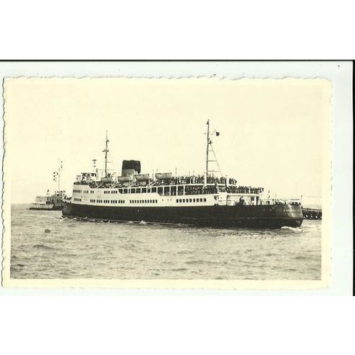 Belgian Marine MV KONINGIN ELISABETH Postcard by Thill