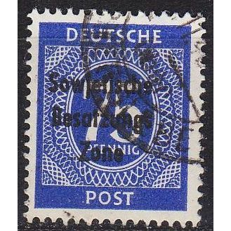 GERMANY Alliiert SBZ [Allgemein] MiNr 0210 ( O/used )