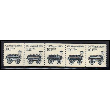 2130 10.1c Oil Wagon Very Fine MNH Dry Gum PNC 1/5 X1968