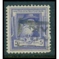 Used 867 5c Walt Whitman Fine M10398