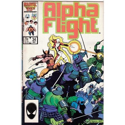 ALPHA FLIGHT # 34 (1986)