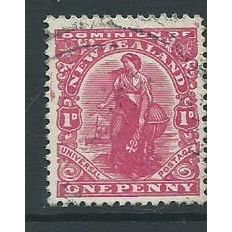 New Zealand stamps universal penny post. sg411 sg 411 used