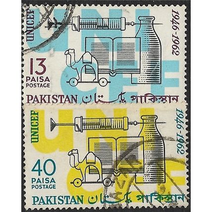 1962 SG 168/169 - #2 fine used (o)
