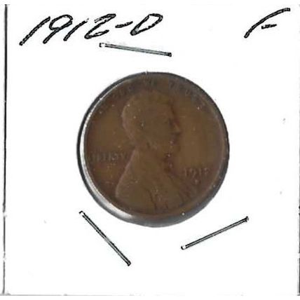 1912-D US Lincoln Cent Fine