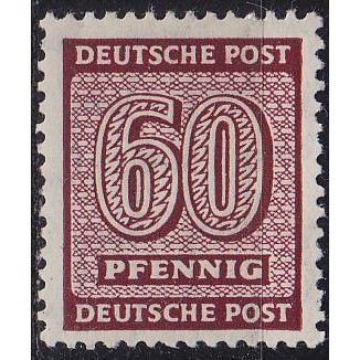 GERMANY Alliiert SBZ [West-Sachsen] MiNr 0137 X ( **/mnh )