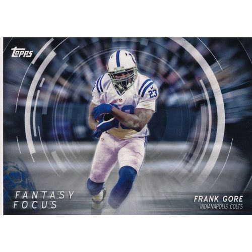 2015 Topps Football Fantasy Focus FF-FG Frank Gore Indianapolis Colts