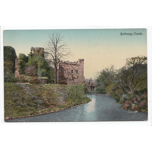 Rothesay Castle Buteshire Postcard 1755