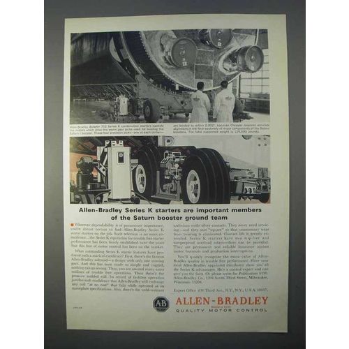 1966 Allen-Bradley Series K Starters Ad - Saturn