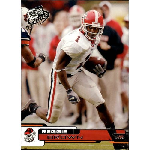 2005 Press Pass Football Reggie Brown #22
