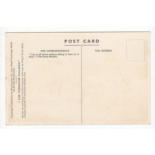 The Yorkshire Pullman Steam Locomotive LNER Railway Postcard 11