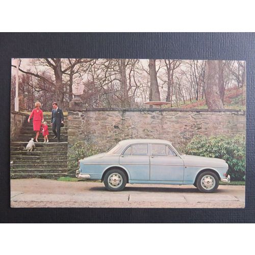 Volvo 122S Four Door Sedan Postcard