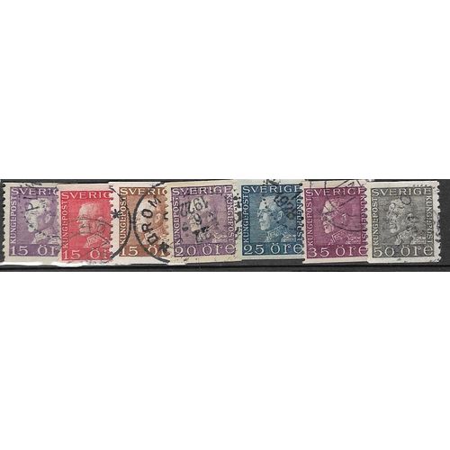1921/1936 7 different values - fine used (o)