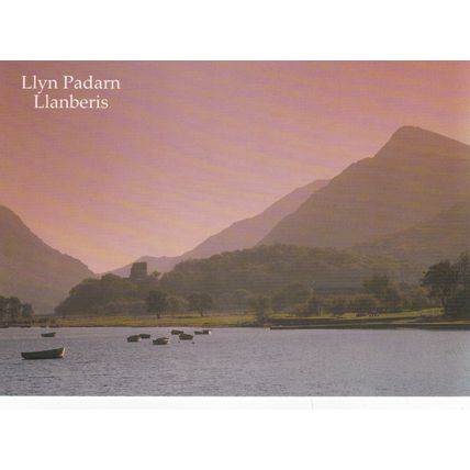 Dolbadarn Castle Llyn Padarn Wales Postcard Unused VGC