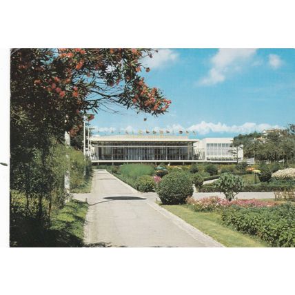 Estoril Casino and Park Portugal Postcard posted 1977 VGC