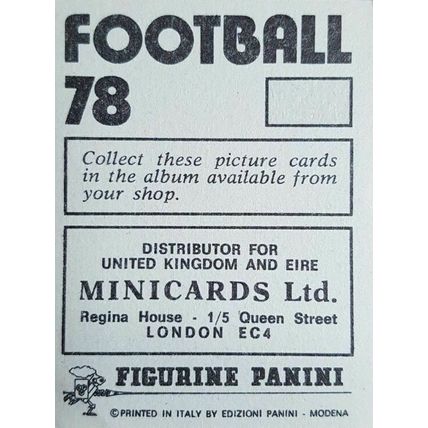 Panini Football 78 Stickers - Choose The Numbers You Need