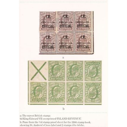 King Edward VII Overprinted Inland Revenue Postage Stamp Postcard