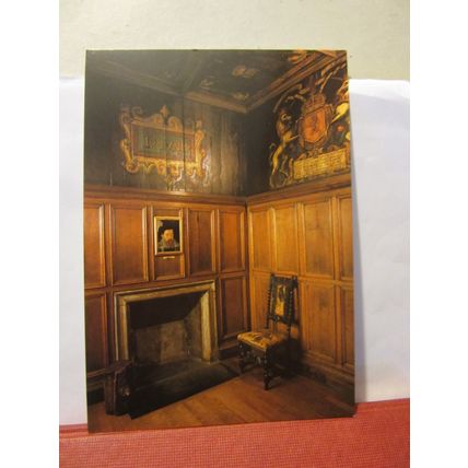 KING'S BIRTHPLACE, EDINBURGH CASTLE, SCOTLAND. vintage unused postcard =