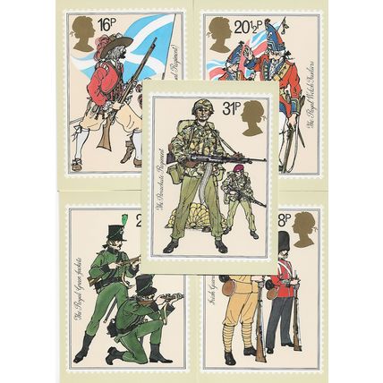 GB 1983 July PHQ M set of 5 The British Army