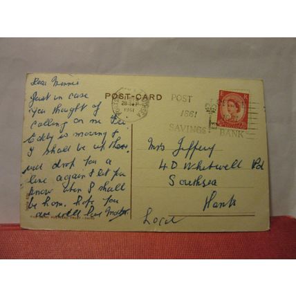 BARON EMPAIN PALACE, HELIOPOLIS, Egypt used vintage postcard 1961 UK pm /