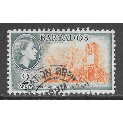BARBADOS 2c SUGAR CANE BREEDING USED